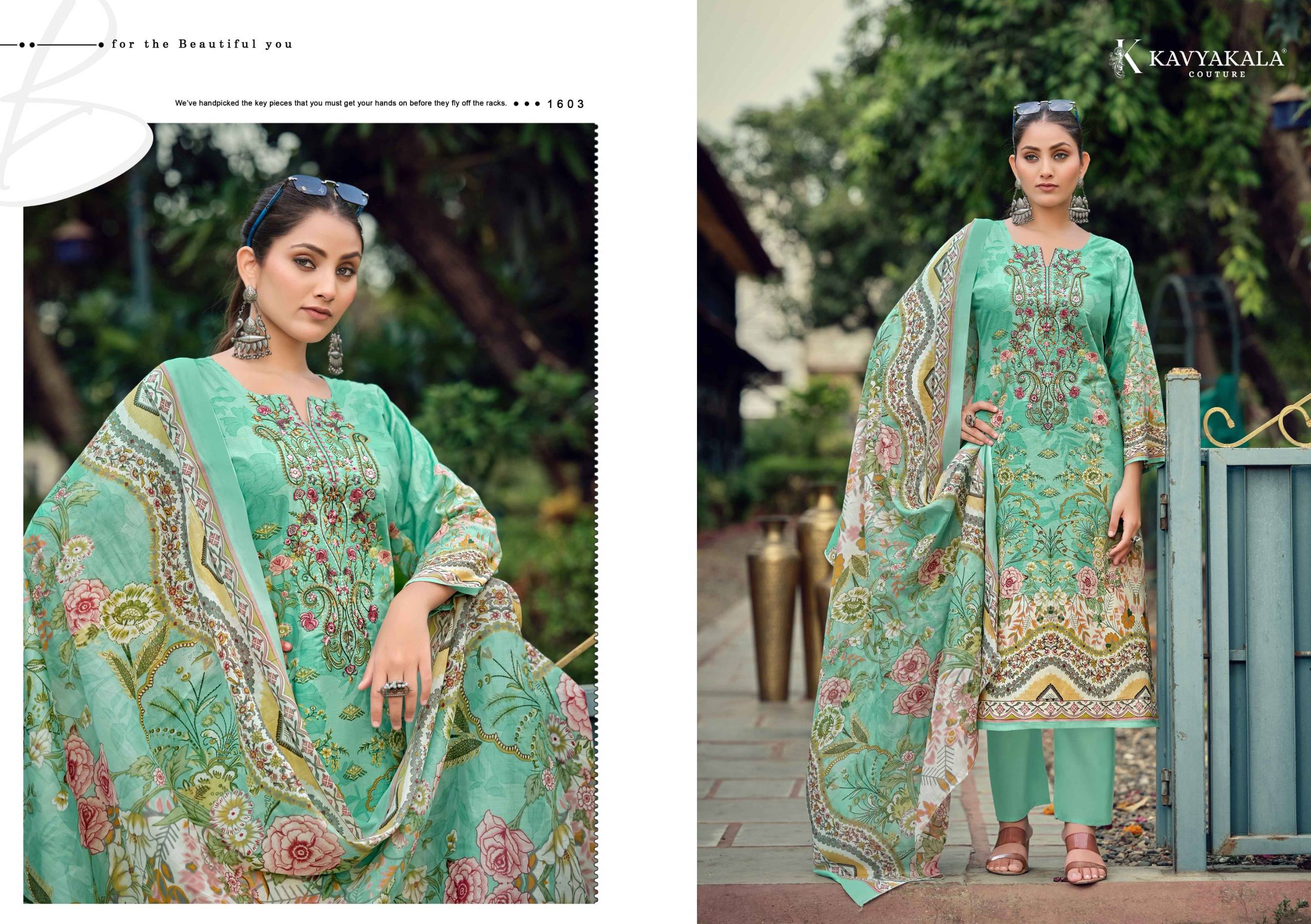 RIHAANA Vol 16 By KAVYA KALA Beautiful Pakistani Suits Colorful Stylish Fancy Ethnic Wear LAWN COTTON Dresses At Wholesale